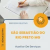 Apostila Auxiliar De Serviços Prefeitura de São Sebastião do Rio Preto MG 2026