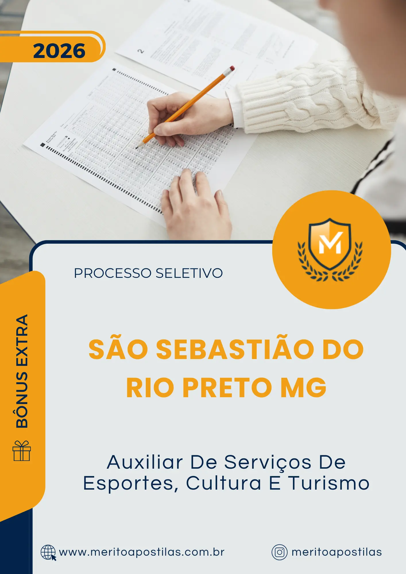 Apostila Auxiliar De Serviços De Esportes Cultura E Turismo Prefeitura de São Sebastião do Rio Preto MG 2026
