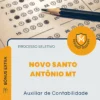 Apostila Auxiliar de Contabilidade Prefeitura de Novo Santo Antônio MT 2026