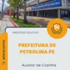 Apostila Auxiliar de Cozinha Prefeitura de Petrolina PE 2026