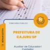 Apostila Auxiliar de Educador Cuidador Prefeitura de Cajuru SP 2026