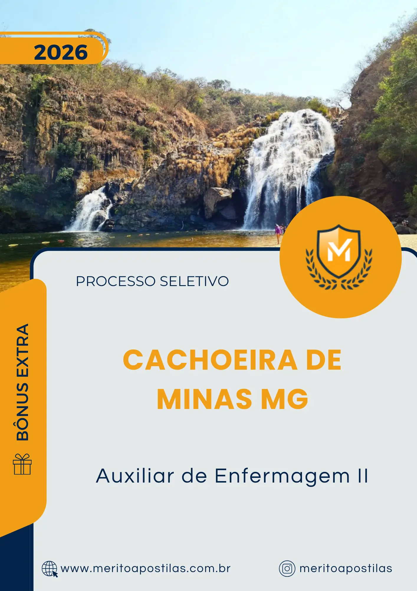 Apostila Auxiliar de Enfermagem II Prefeitura de Cachoeira de Minas MG 2026