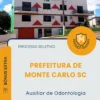 Apostila Auxiliar de Odontologia Prefeitura de Monte Carlo SC 2026