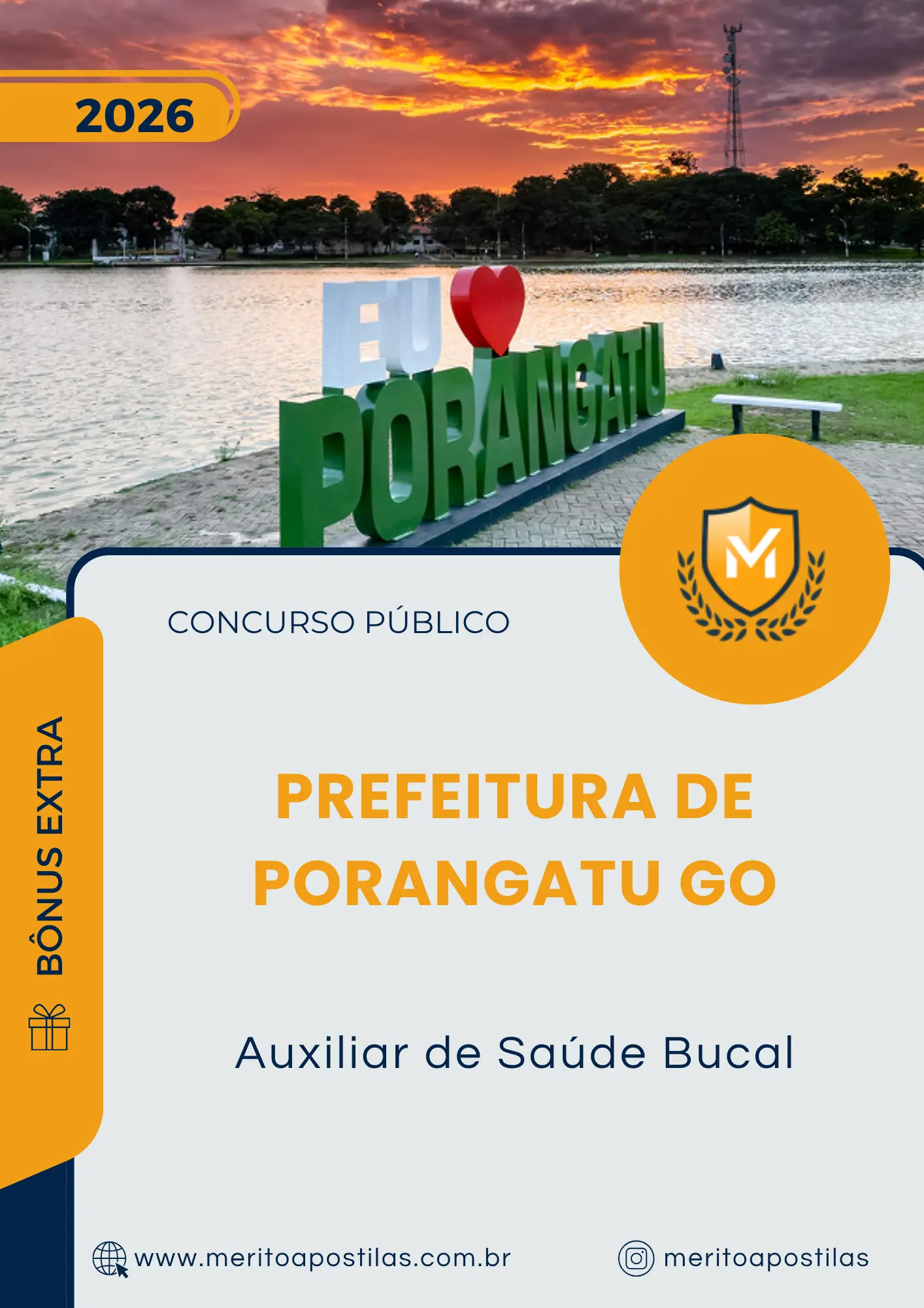 Apostila Auxiliar de Saúde Bucal Prefeitura de Porangatu GO 2026
