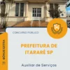 Apostila Auxiliar de Serviços Prefeitura de Itararé SP 2026