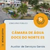 Apostila Auxiliar de Serviços Gerais Câmara de Água Doce do Norte ES 2026