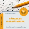 Apostila Auxiliar de Serviços Gerais Câmara de Igarapé-Miri PA 2026