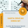 Apostila Auxiliar de Serviços Gerais Limpeza Predial Prefeitura de Santa Cruz do Xingu MT 2026