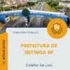 Apostila Coletor de Lixo Prefeitura de Ibitinga SP 2026