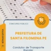 Apostila Condutor de Transporte Escolar Prefeitura de Santa Filomena PE 2026