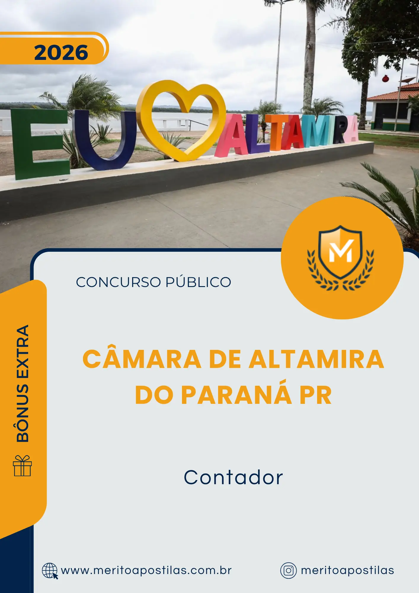 Apostila Contador Câmara de Altamira do Paraná PR 2026