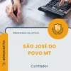 Apostila Contador Câmara de São José do Povo MT 2026