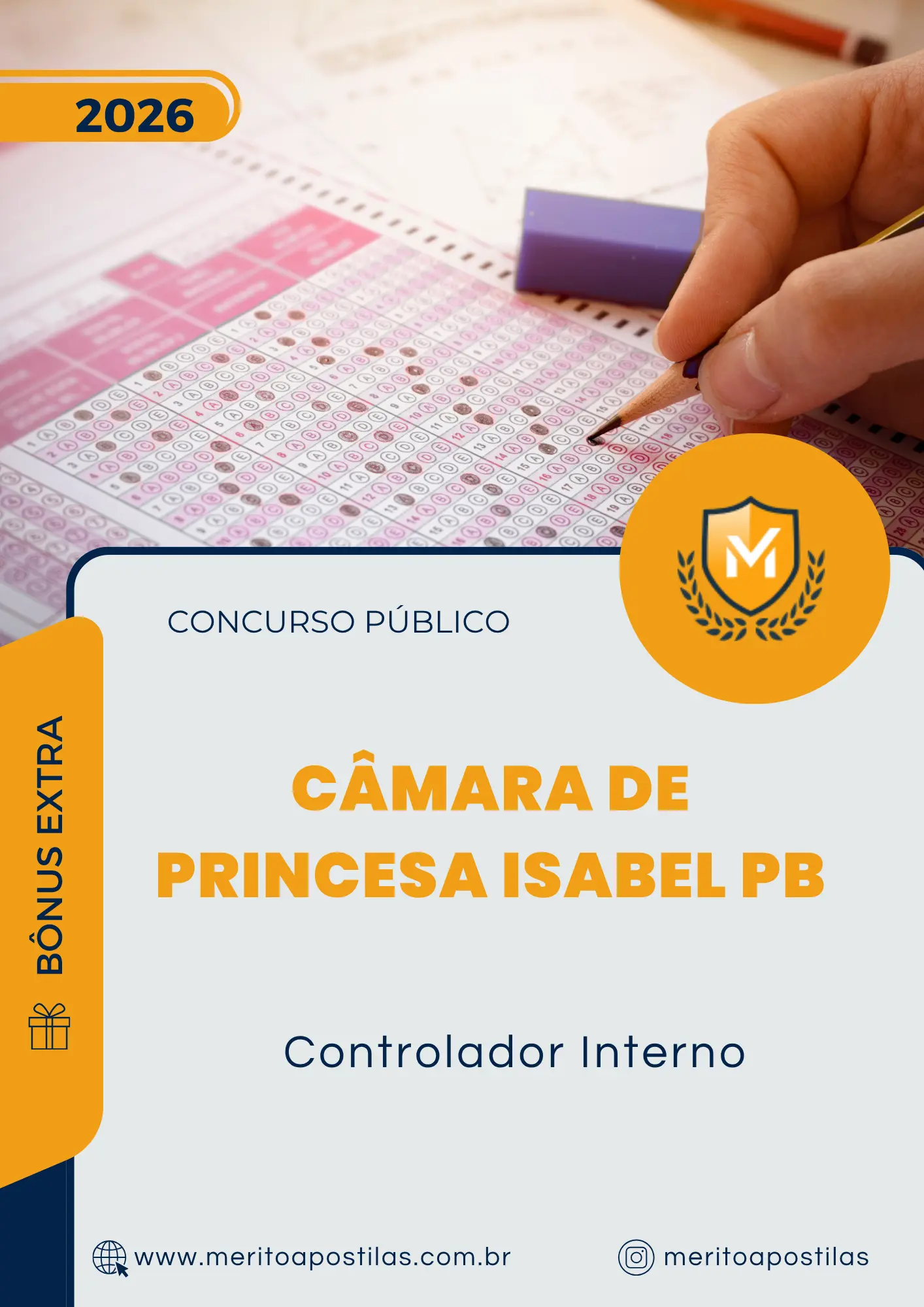 Apostila Controlador Interno Câmara de Princesa Isabel PB 2026