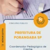 Apostila Coordenador Pedagógico de Creche Prefeitura de Porangaba SP 2026