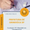 Apostila Cuidador RT Residência Terapêutica Prefeitura de Orindiúva SP 2026