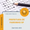 Apostila Dentista 40H Prefeitura de Pardinho SP 2026