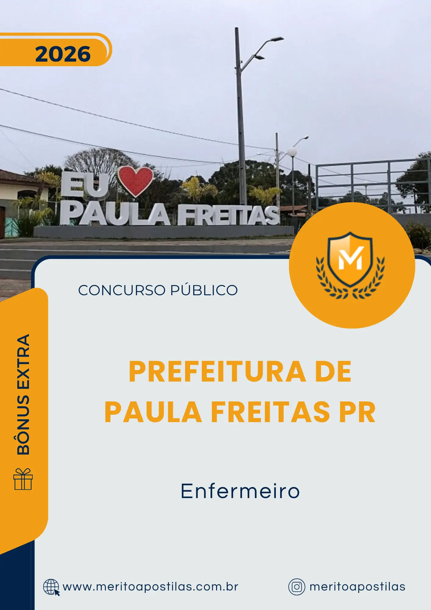 Apostila Enfermeiro Prefeitura de Paula Freitas PR 2026
