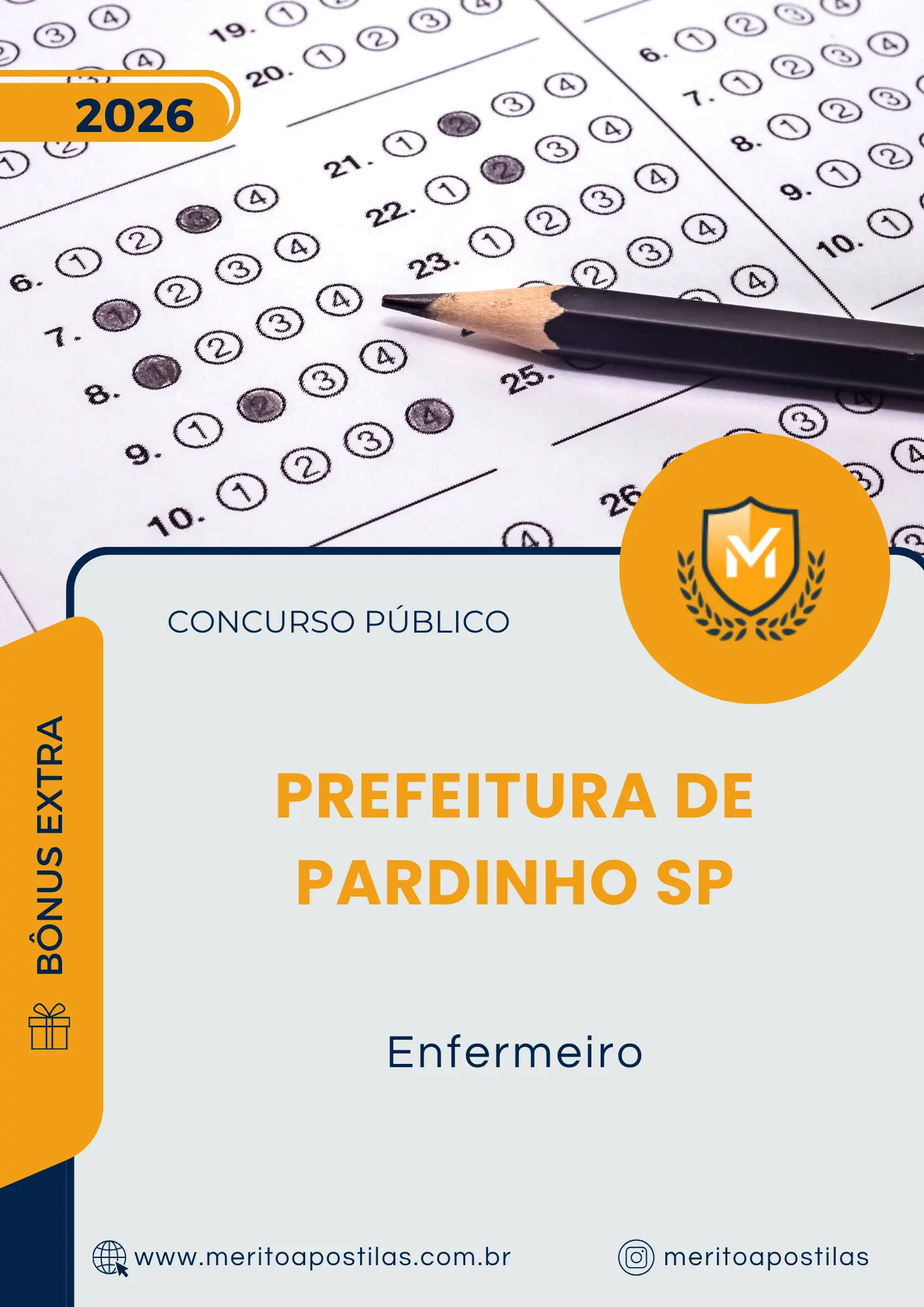 Apostila Enfermeiro Prefeitura de Pardinho SP 2026