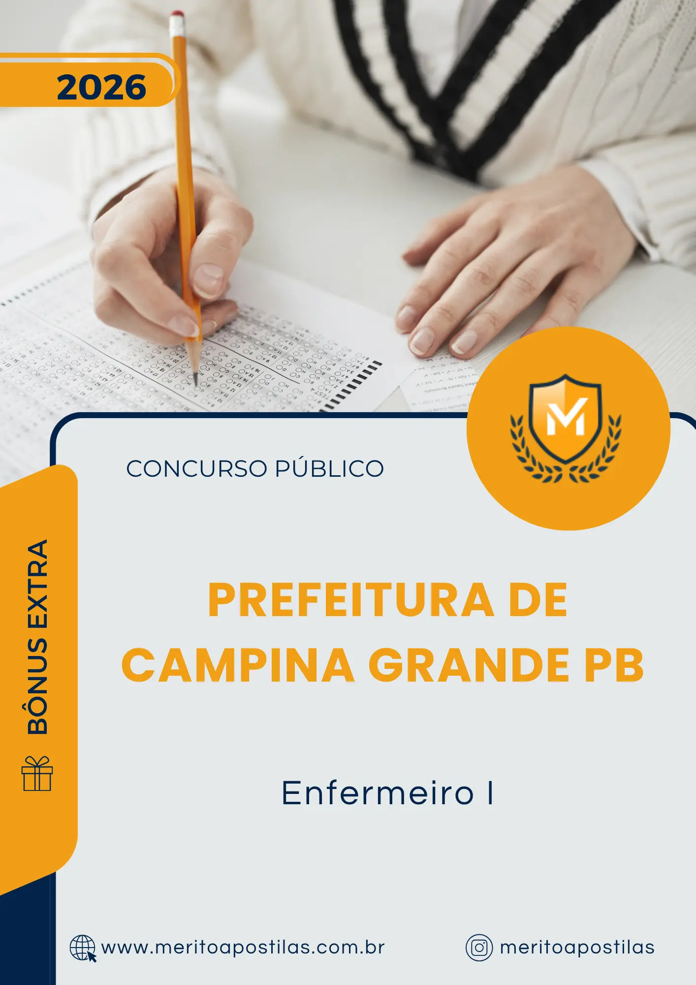 Apostila Enfermeiro I Prefeitura de Campina Grande PB 2026