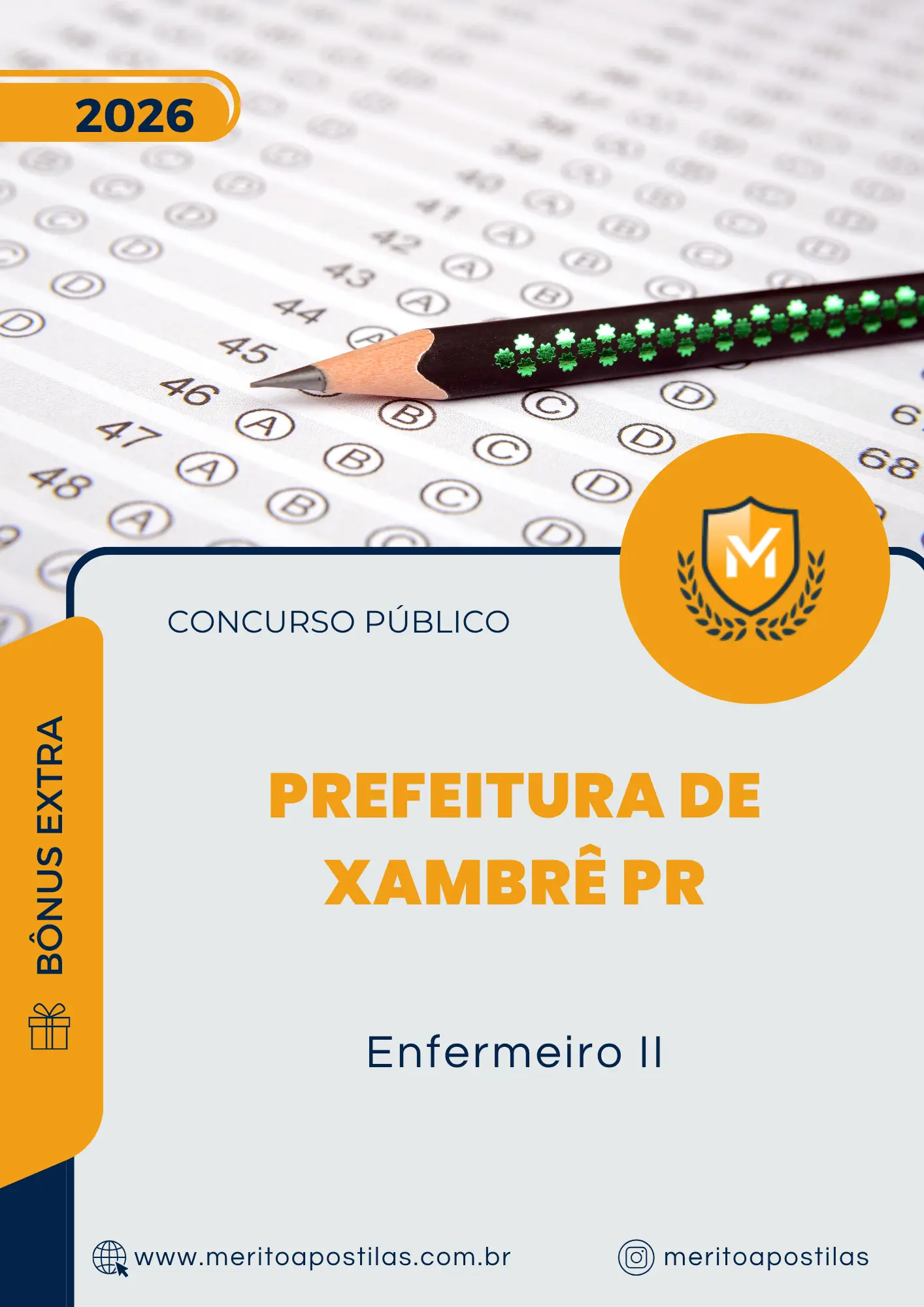 Apostila Enfermeiro II Prefeitura de Xambrê PR 2026