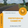 Apostila Enfermeiro PSF Prefeitura de Cambé PR 2026