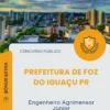 Apostila Engenheiro Agrimensor Júnior Prefeitura de Foz do Iguaçu PR 2026