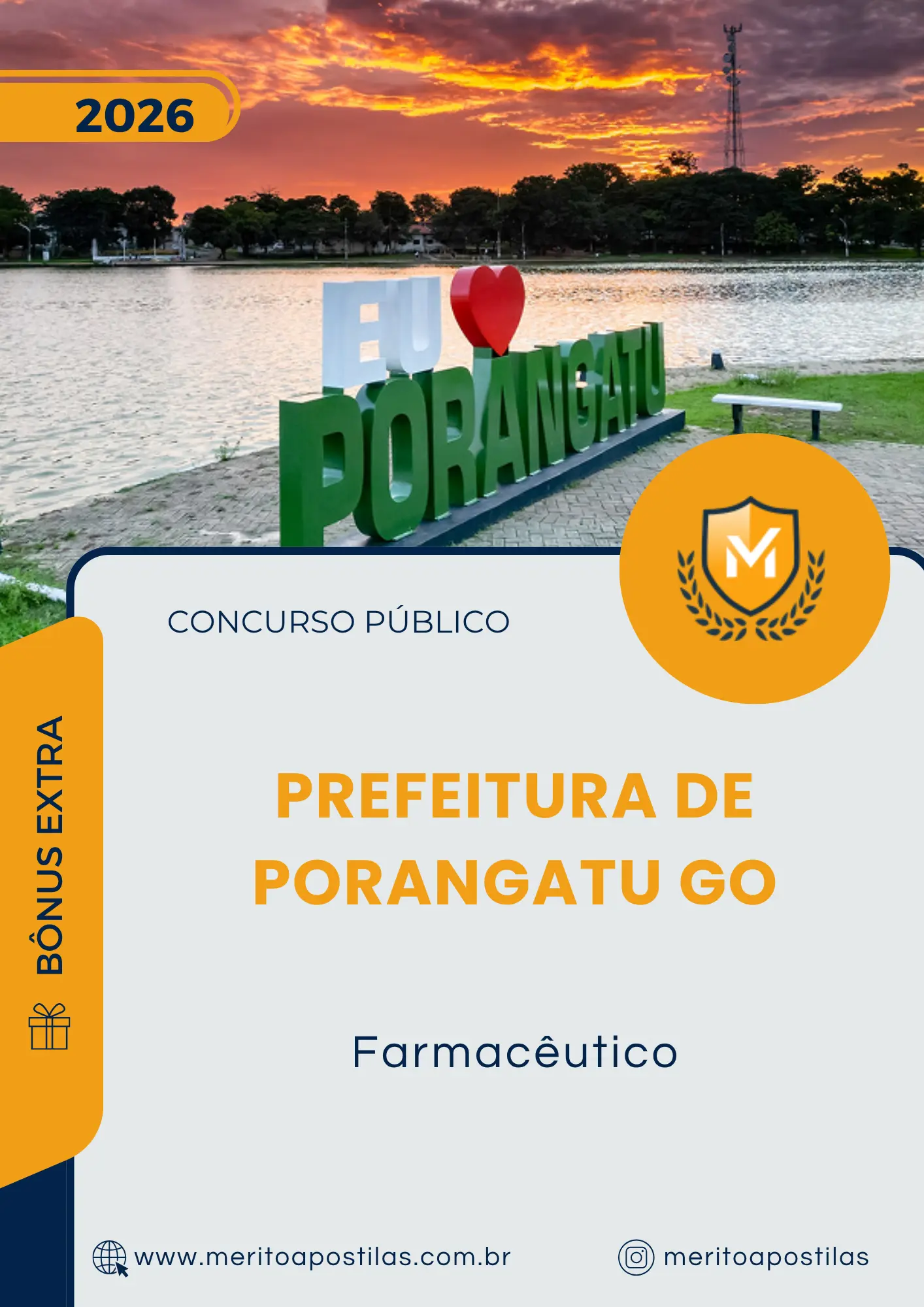 Apostila Farmacêutico Prefeitura de Porangatu GO 2026
