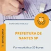 Apostila Farmacêutico 20 horas Prefeitura de Nantes SP 2026