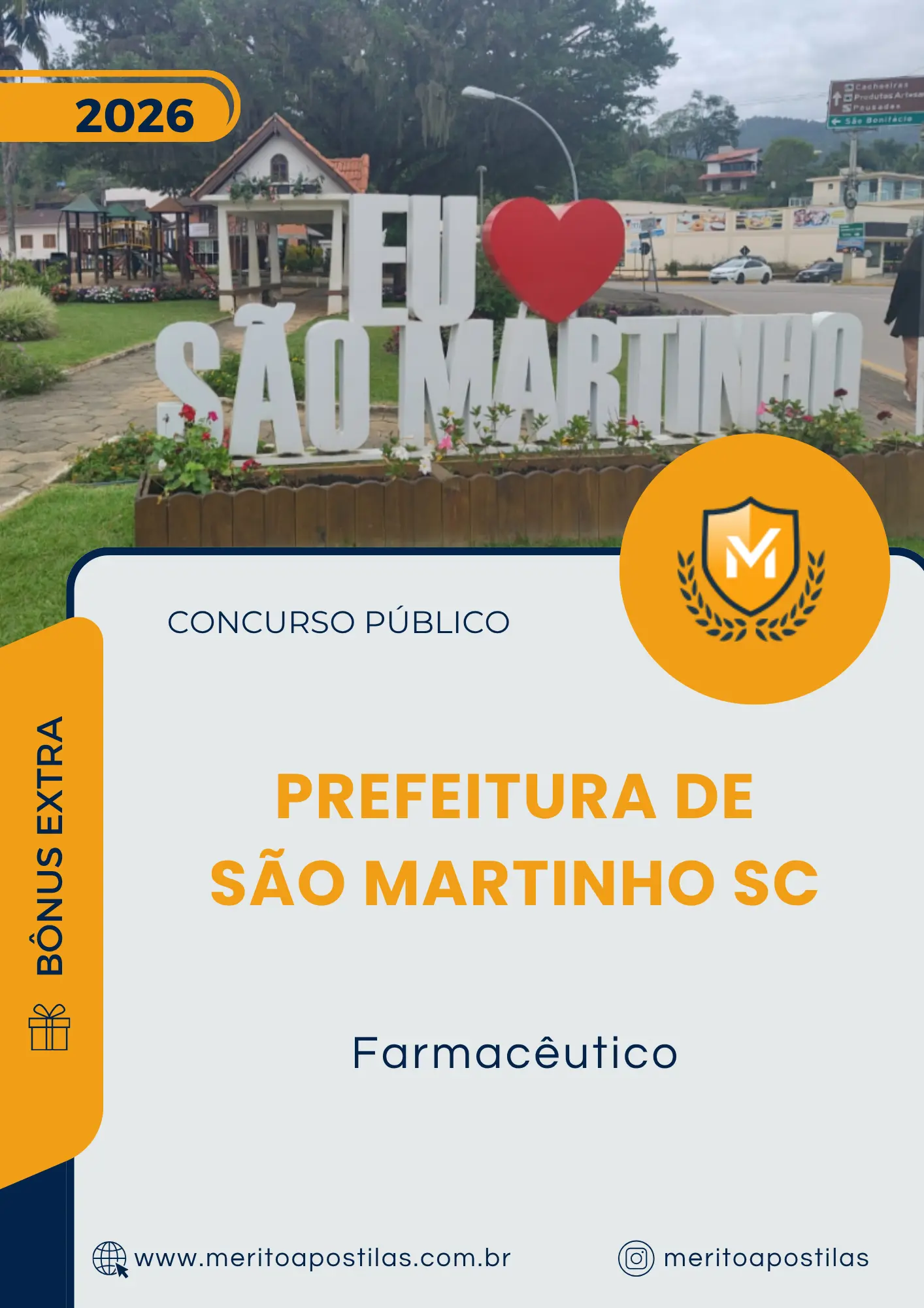 Apostila Farmacêutico Prefeitura de São Martinho SC 2026
