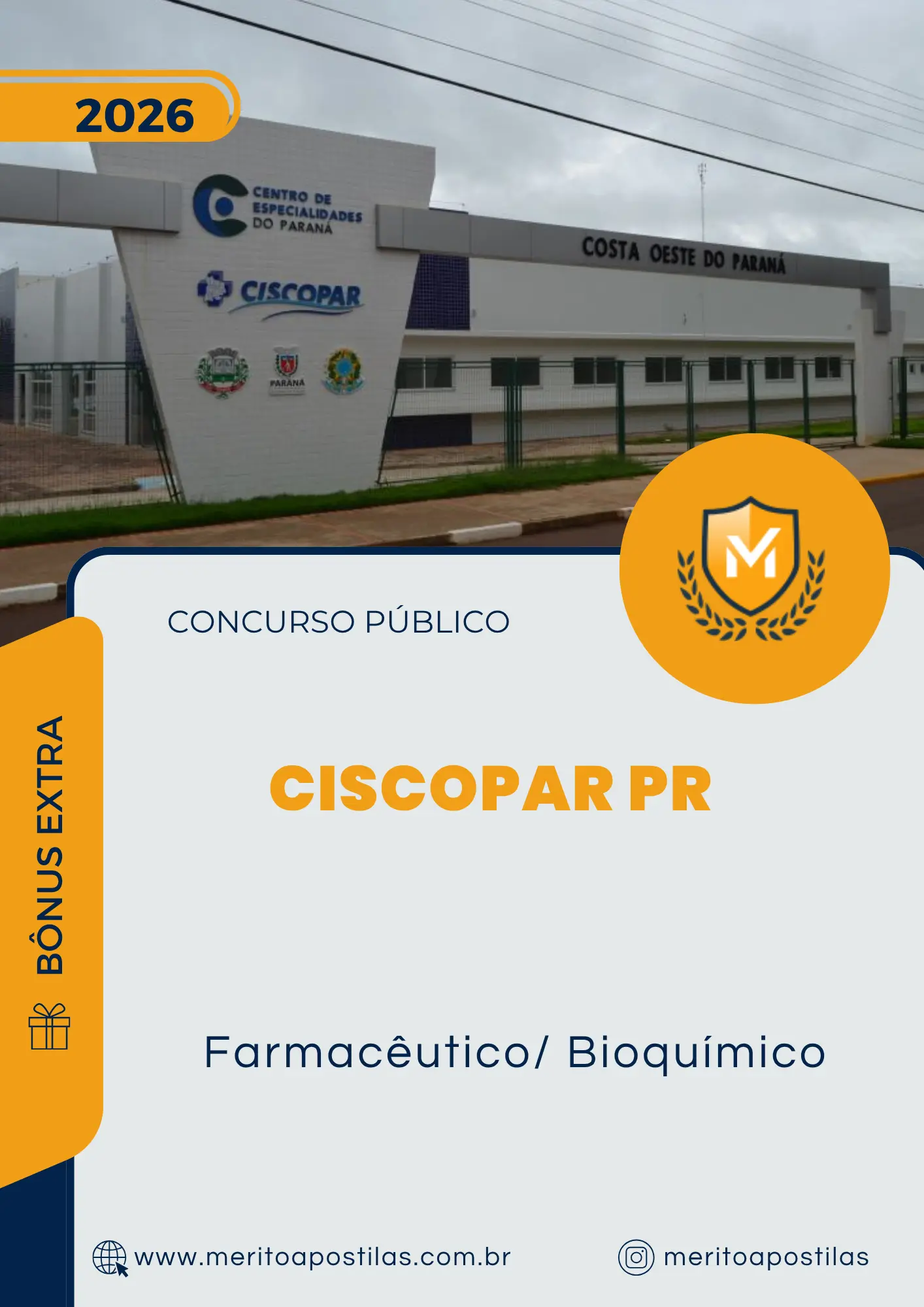 Apostila Farmacêutico Bioquímico Concurso Público CISCOPAR PR 2026