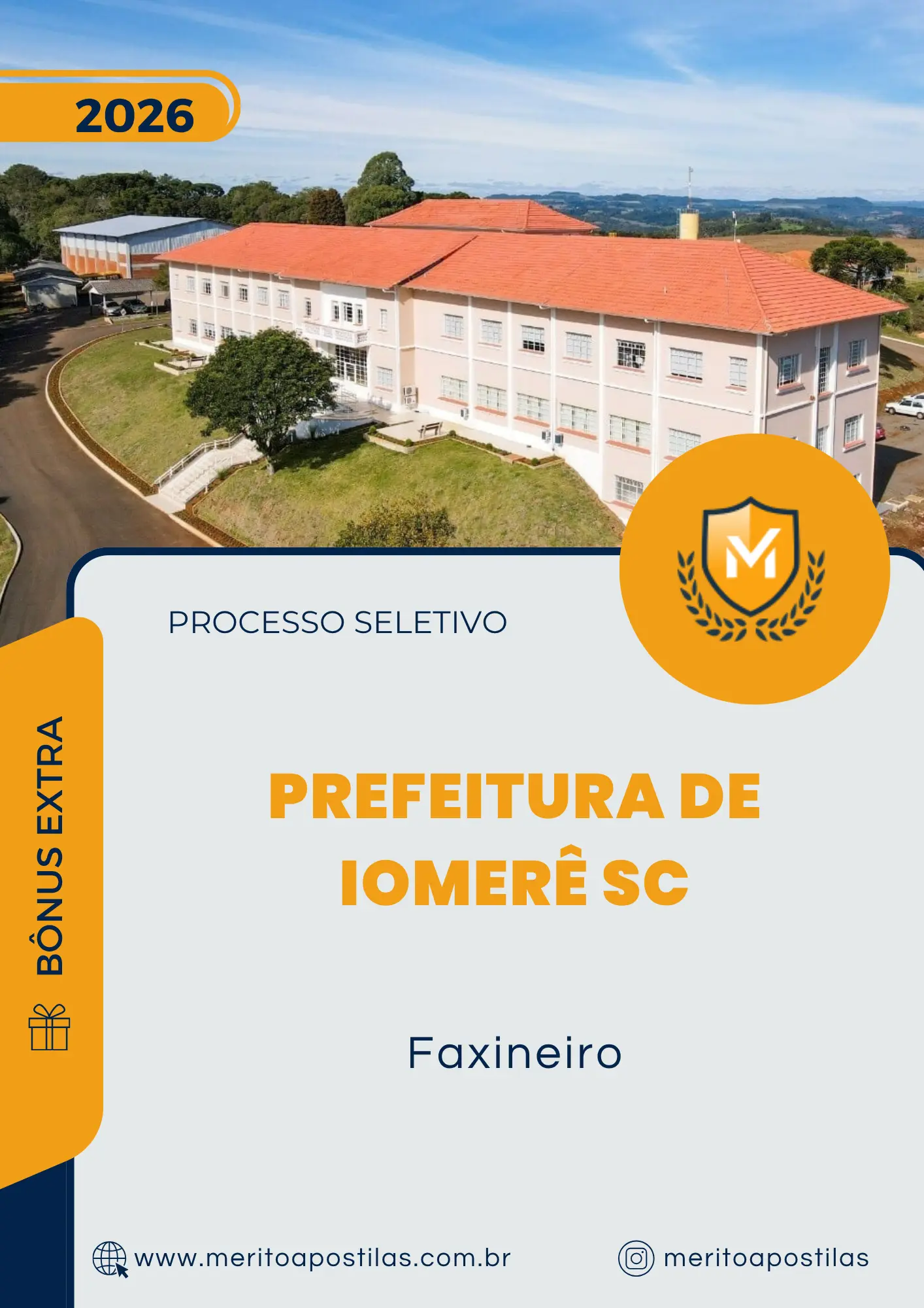 Apostila Faxineiro Prefeitura de Iomerê SC 2026