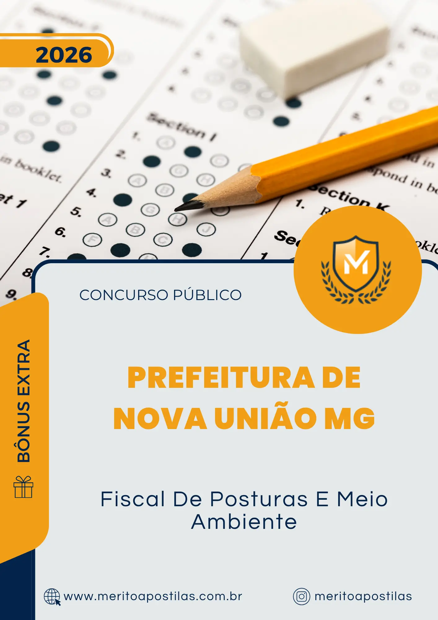 Apostila Fiscal De Posturas E Meio Ambiente Prefeitura de Nova União MG 2026