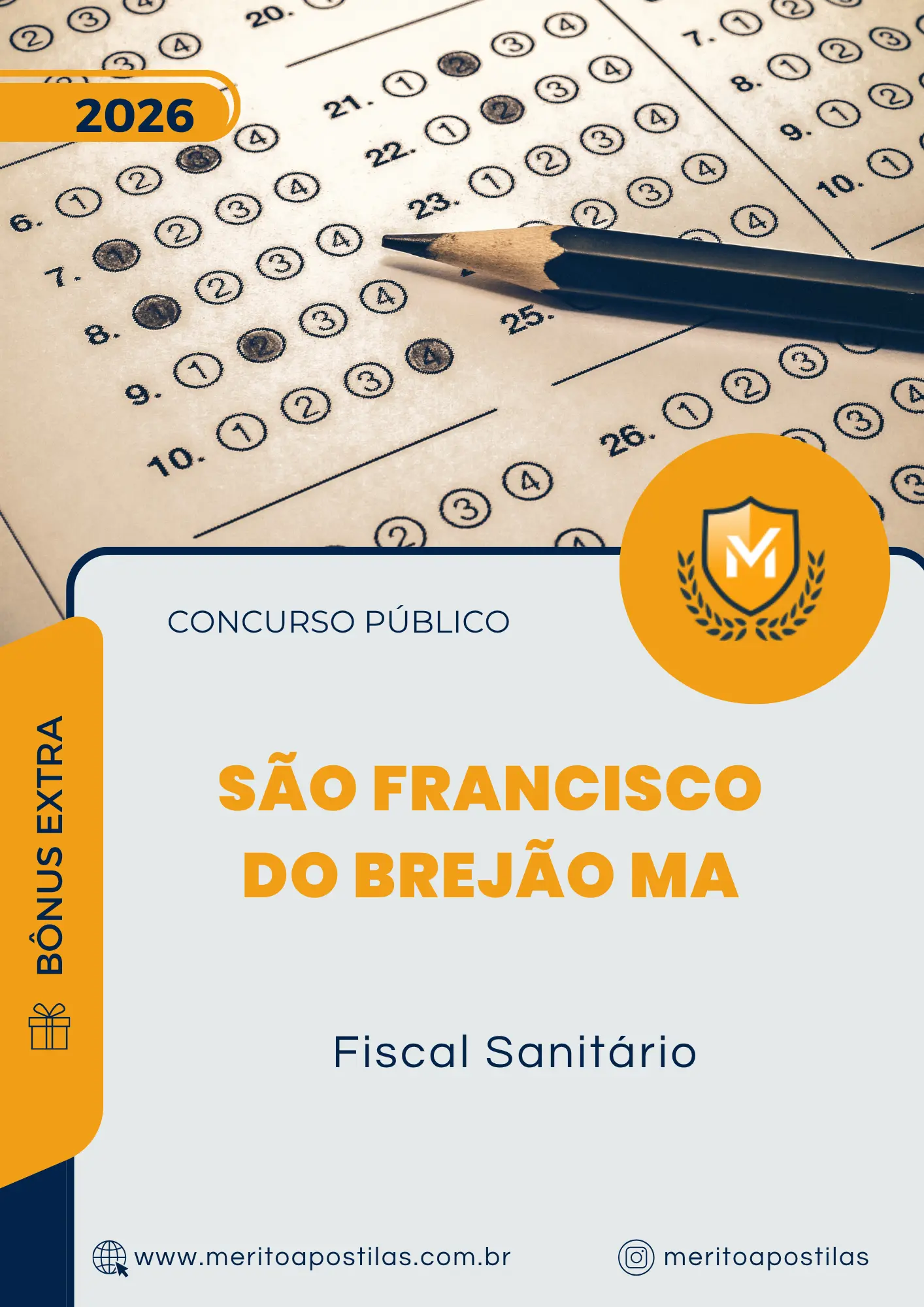Apostila Fiscal Sanitário Prefeitura de São Francisco do Brejão MA 2026