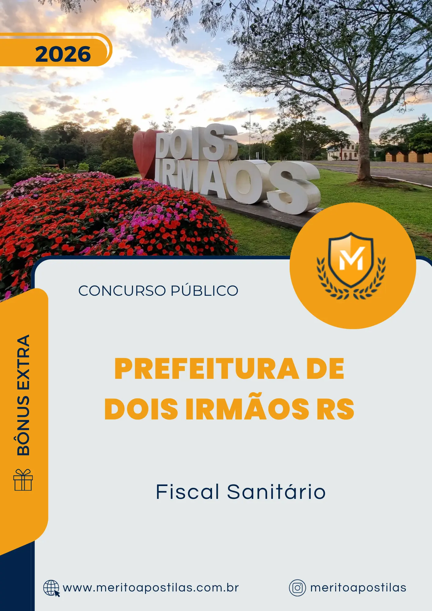 Apostila Fiscal Sanitário Prefeitura de Dois Irmãos RS 2026