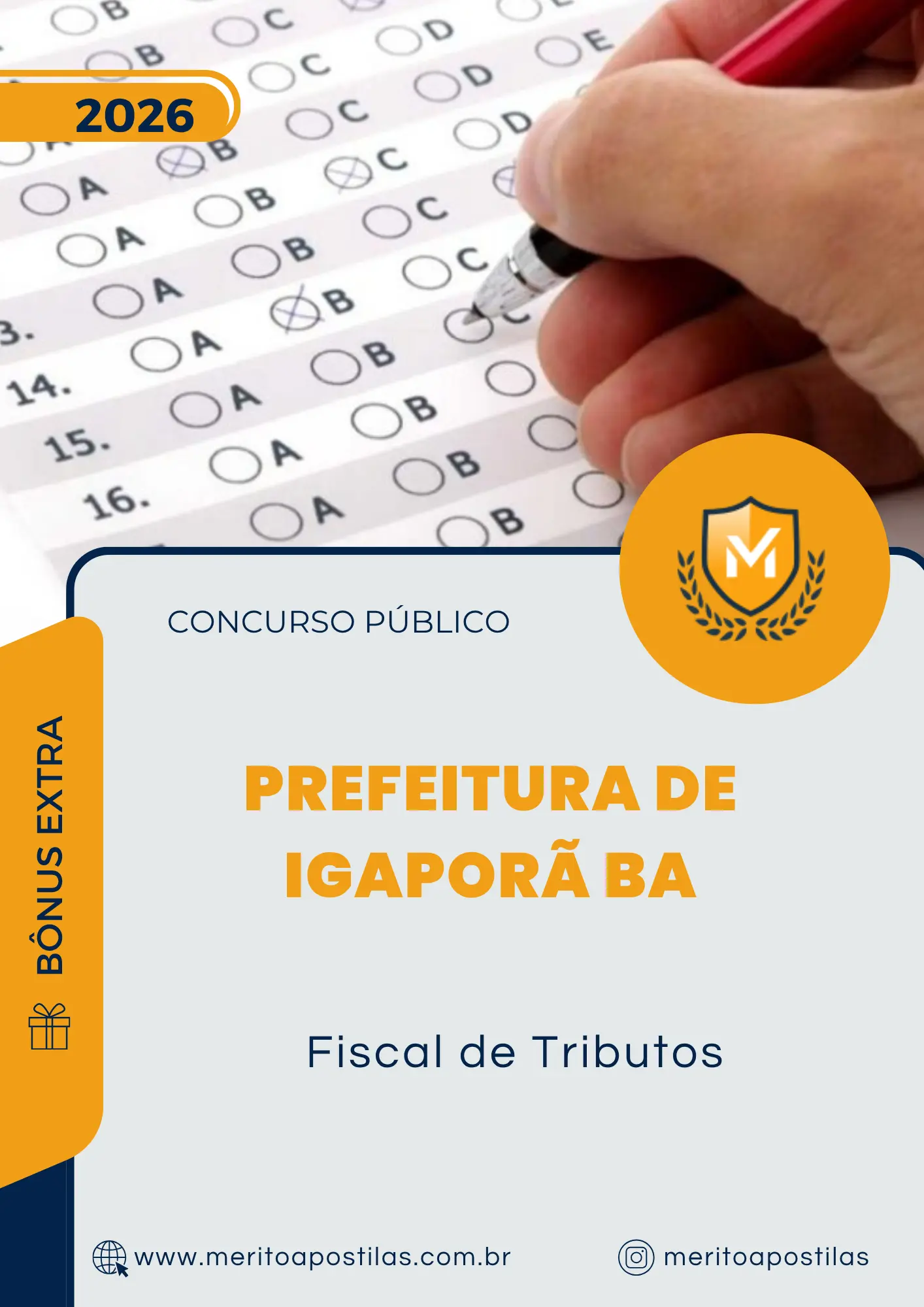 Apostila Fiscal de Tributos Prefeitura de Igaporã BA 2026