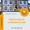 Apostila Fisioterapeuta Prefeitura de Congonhas MG 2026
