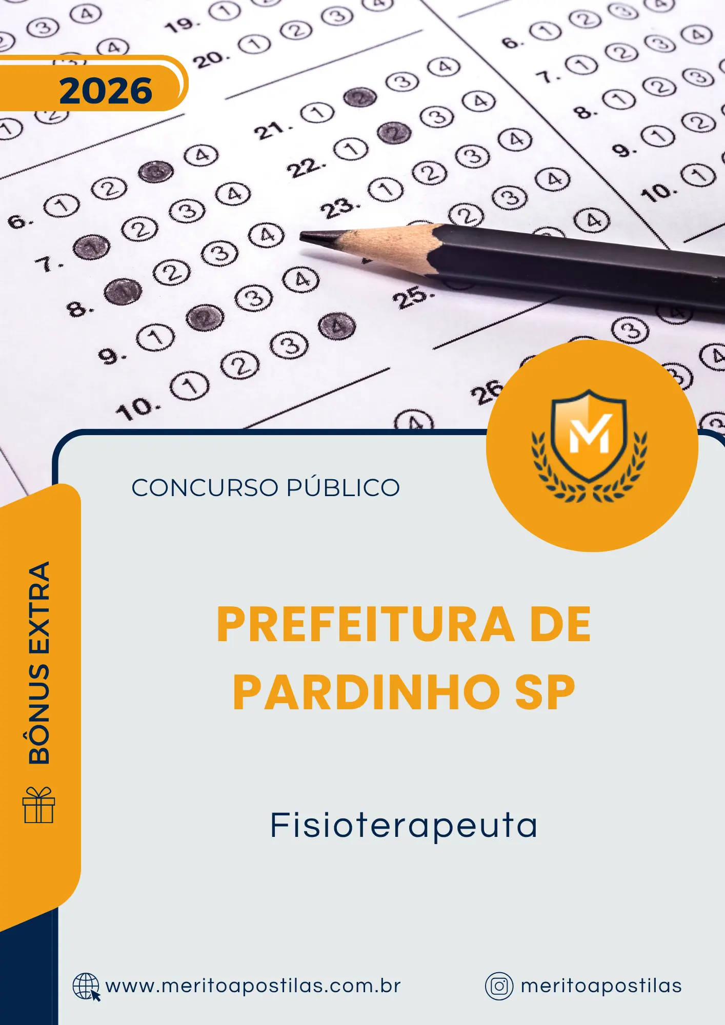 Apostila Fisioterapeuta Prefeitura de Pardinho SP 2026