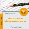 Apostila Fonoaudiólogo Prefeitura de São Bento do Sul SC 2026