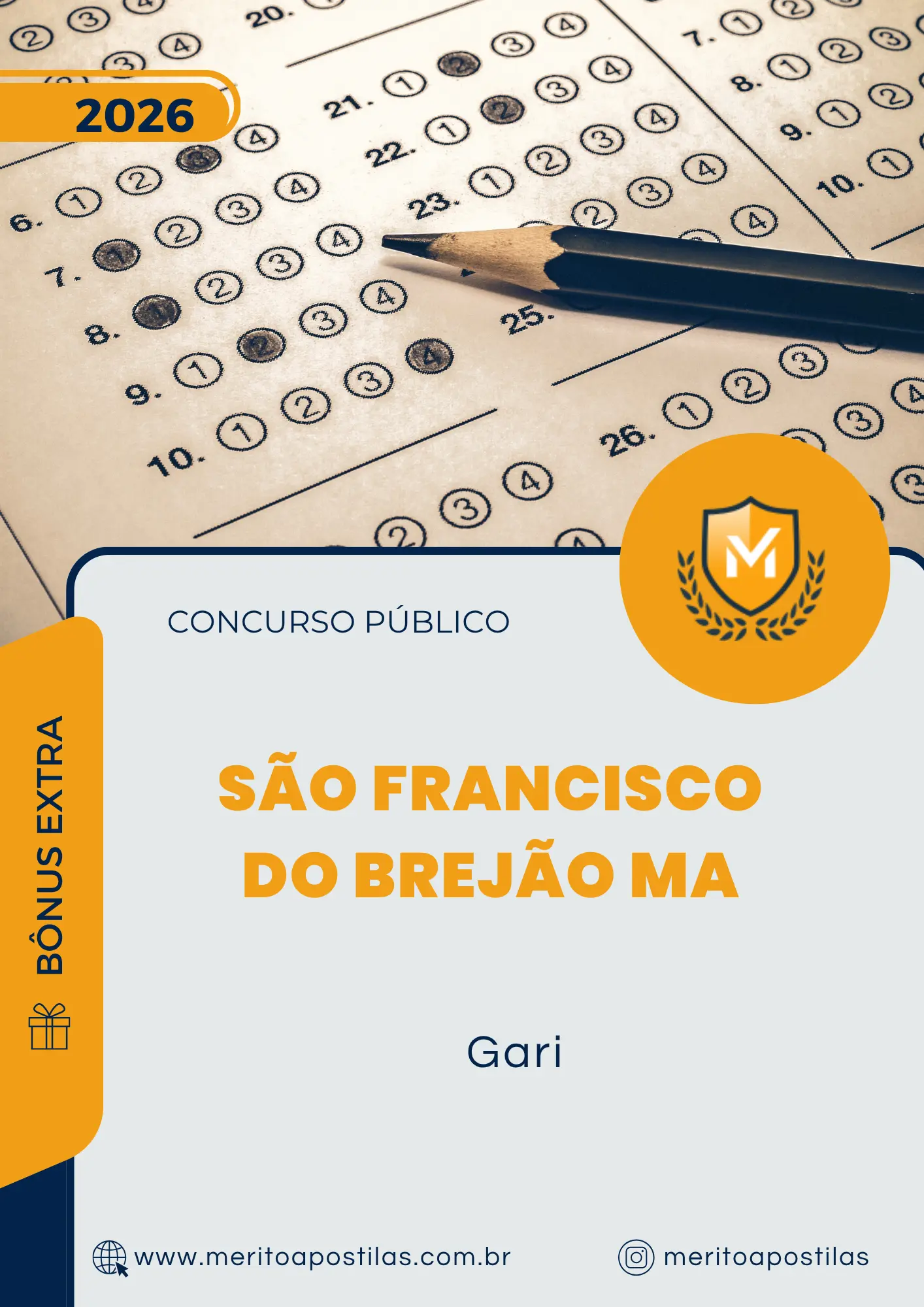 Apostila Gari Prefeitura de São Francisco do Brejão MA 2026
