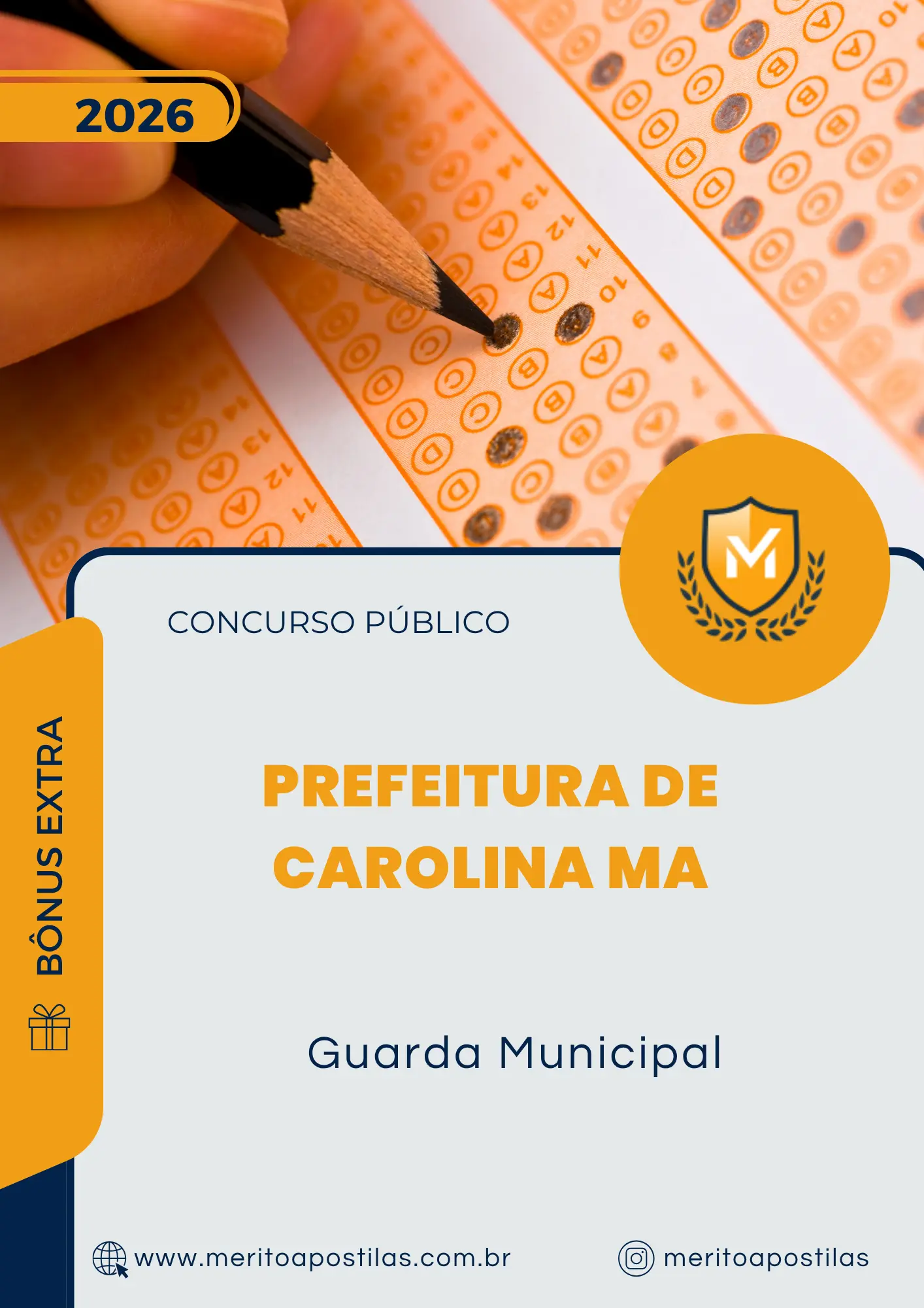 Apostila Guarda Municipal Prefeitura de Carolina MA 2026