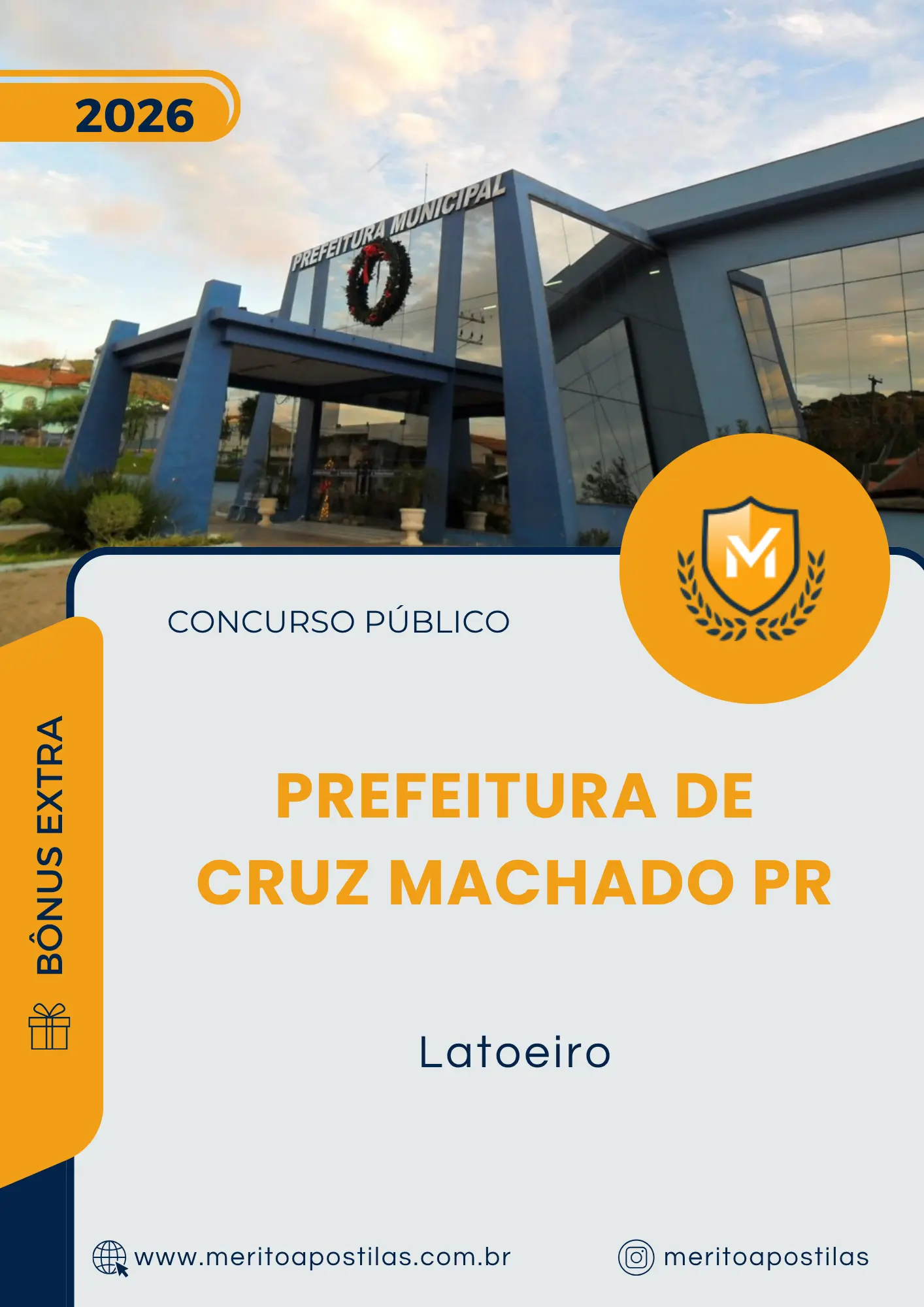 Apostila Latoeiro Prefeitura de Cruz Machado PR 2026