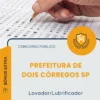 Apostila Lavador Lubrificador Prefeitura de Dois Córregos SP 2026