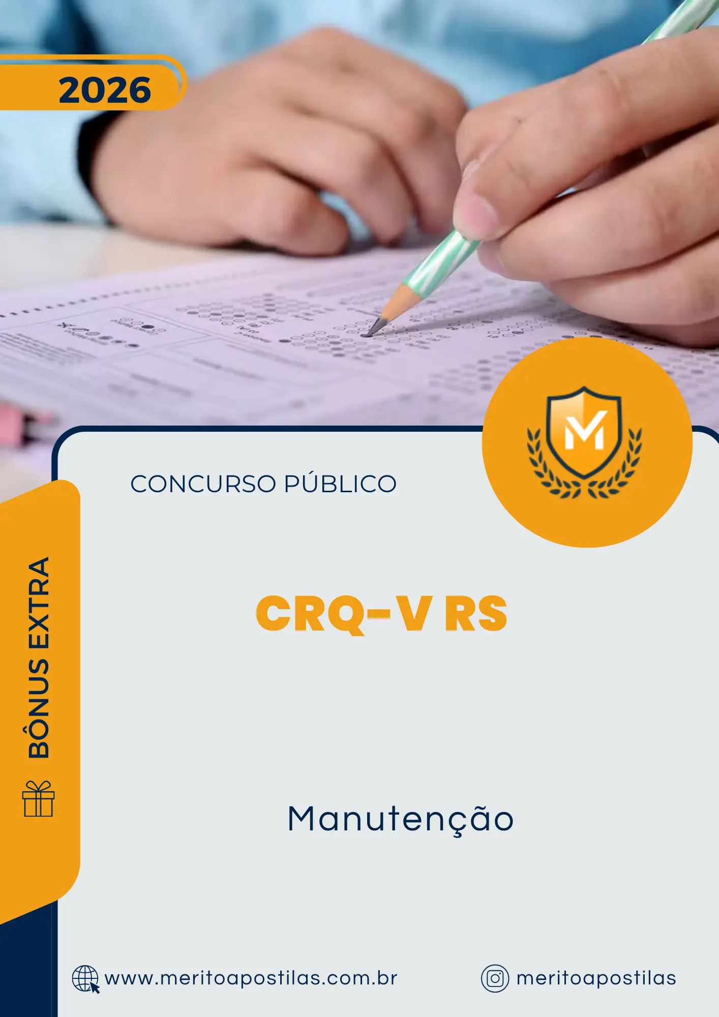 Apostila Manutenção Concurso Público CRQ V RS 2026