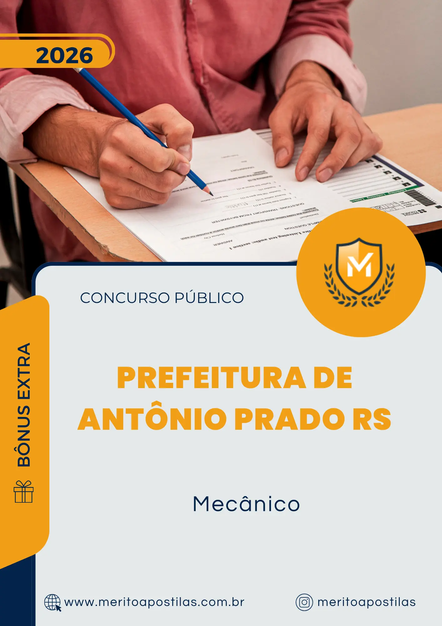 Apostila Mecânico Prefeitura de Antônio Prado RS 2026