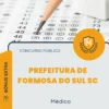 Apostila Médico Prefeitura de Formosa do Sul SC 2026