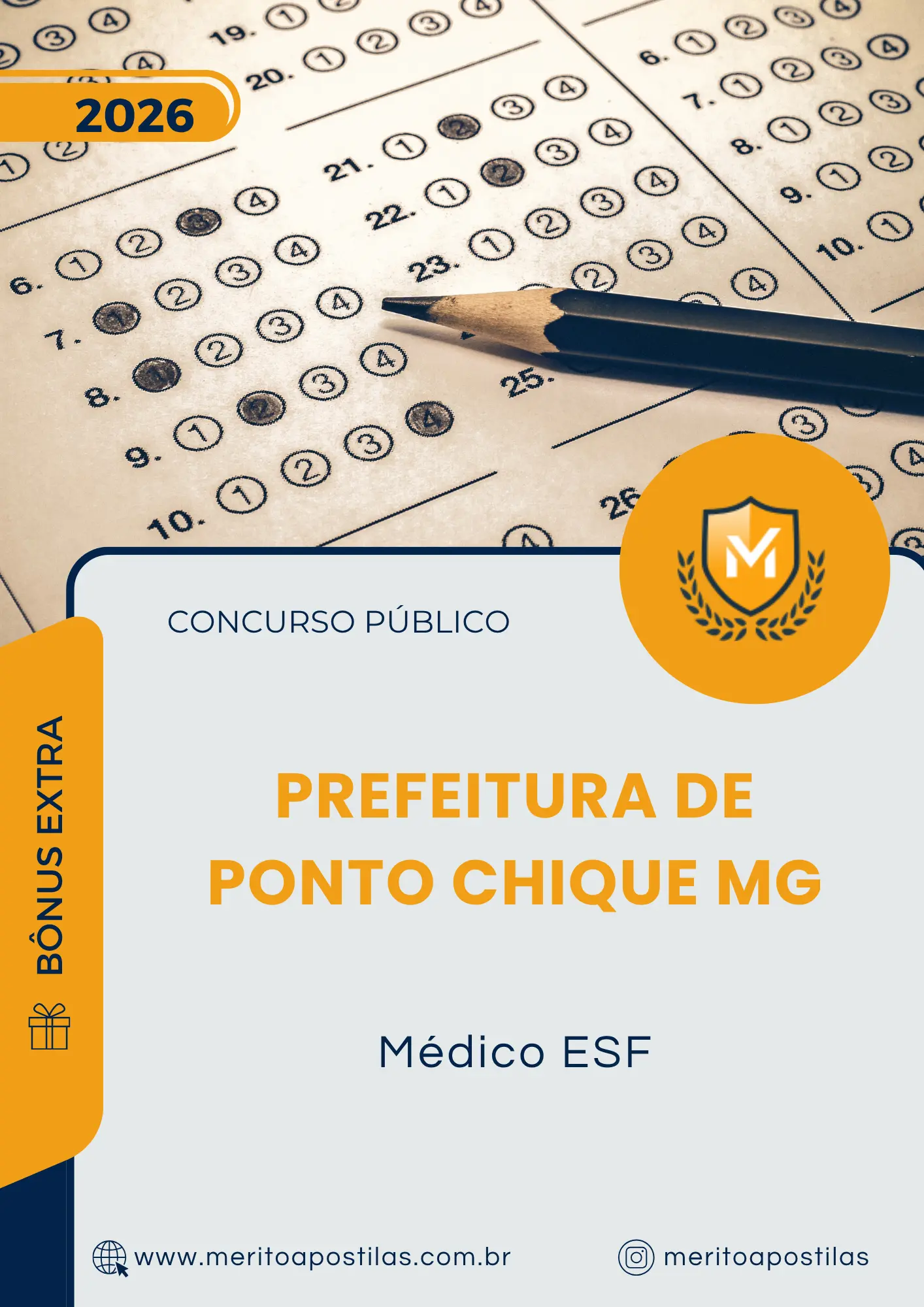 Apostila Médico ESF Prefeitura de Ponto Chique MG 2026