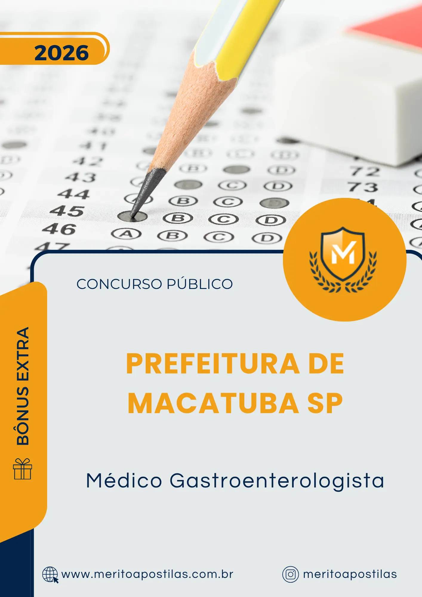Apostila Médico Gastroenterologista Prefeitura de Macatuba SP 2026