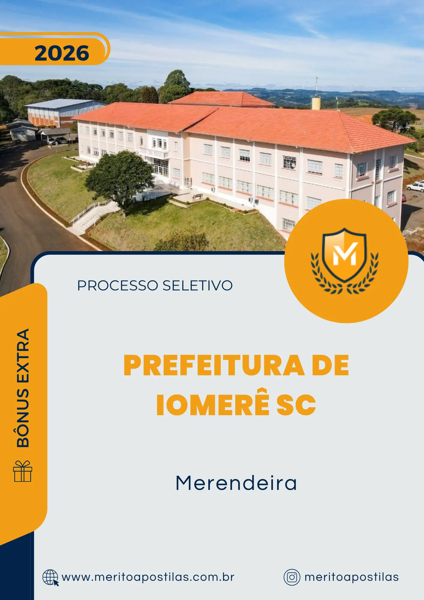Apostila Merendeira Prefeitura de Iomerê SC 2026