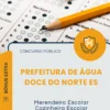 Apostila Merendeira Escolar Cozinheira Escolar Prefeitura de Água Doce do Norte ES 2026