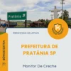 Apostila Monitor De Creche Prefeitura de Pratânia SP 2026